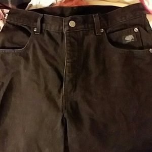 Harley Davidson jeans black never wore 34 34